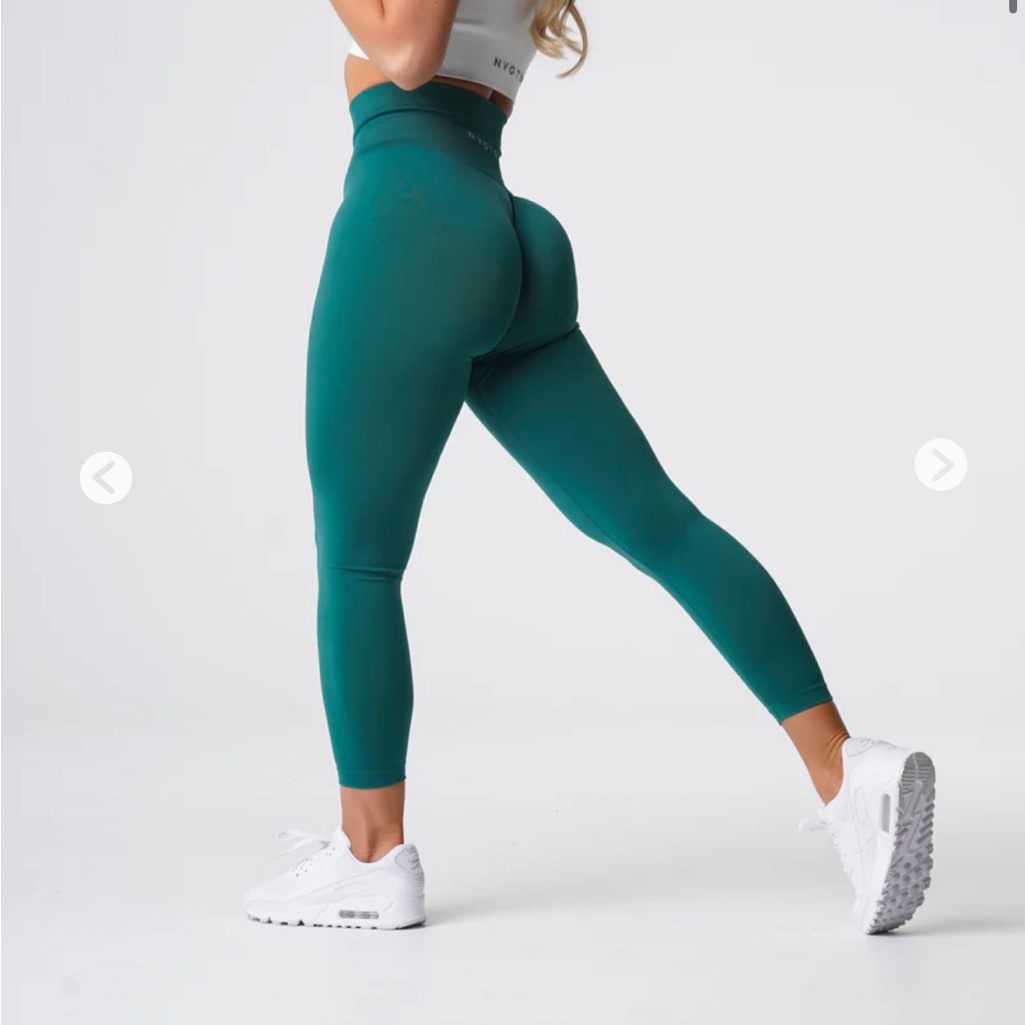 Emerald Solid Seamless Leggings